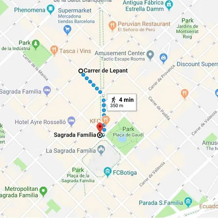 Apartment Luminous 2 Bedroom Next To Sagrada Familia Barcelona